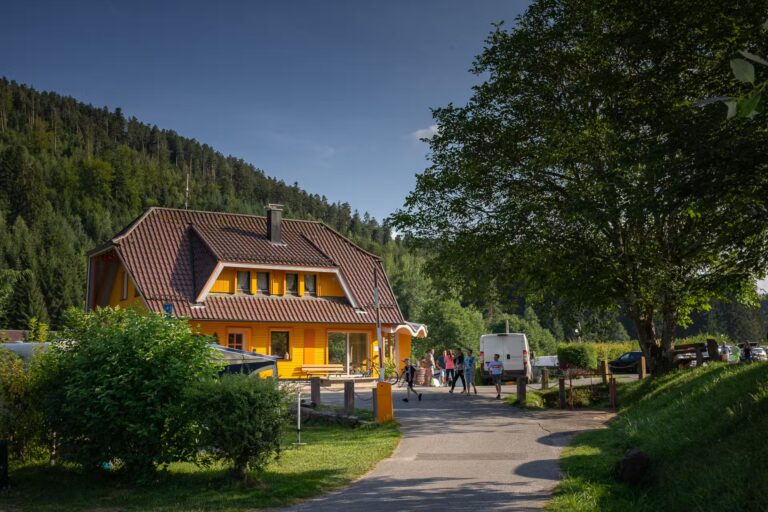 Family Resort Kleinenzhof Eingang des Campingplatz 768x512