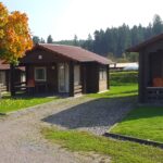 Ferienpark Birnbaumteich Ferienhaeuser aus Holz im Gruenen auf dem Campingplatz am Wald 150x150
