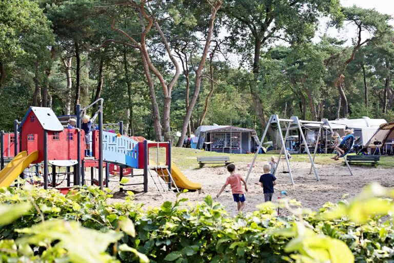 Vrijetijdspark Beerze Bulten Campinganlage mit Spielplatz und Rutsche 768x512